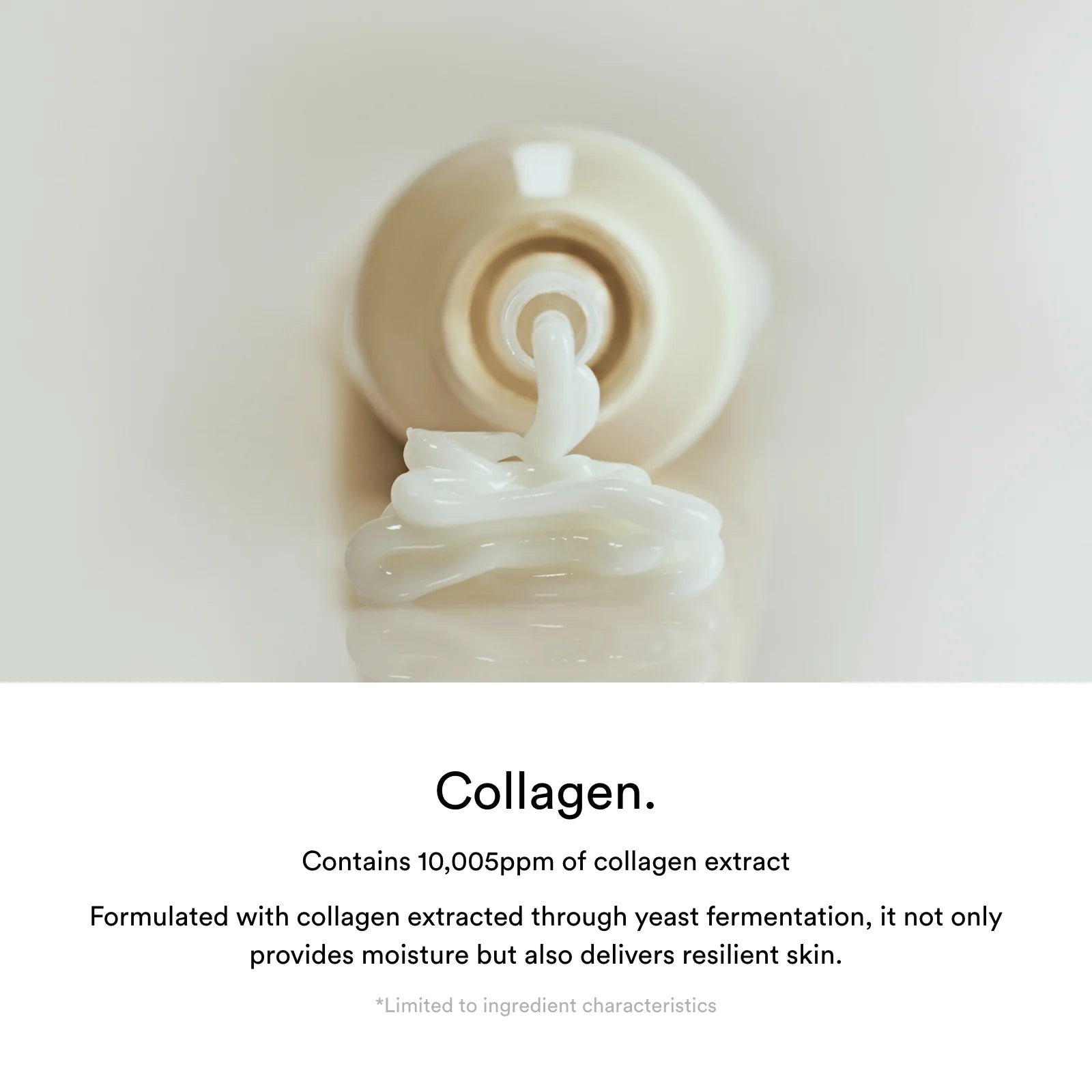 Collagen eye creme Jericho Rose Tube texture