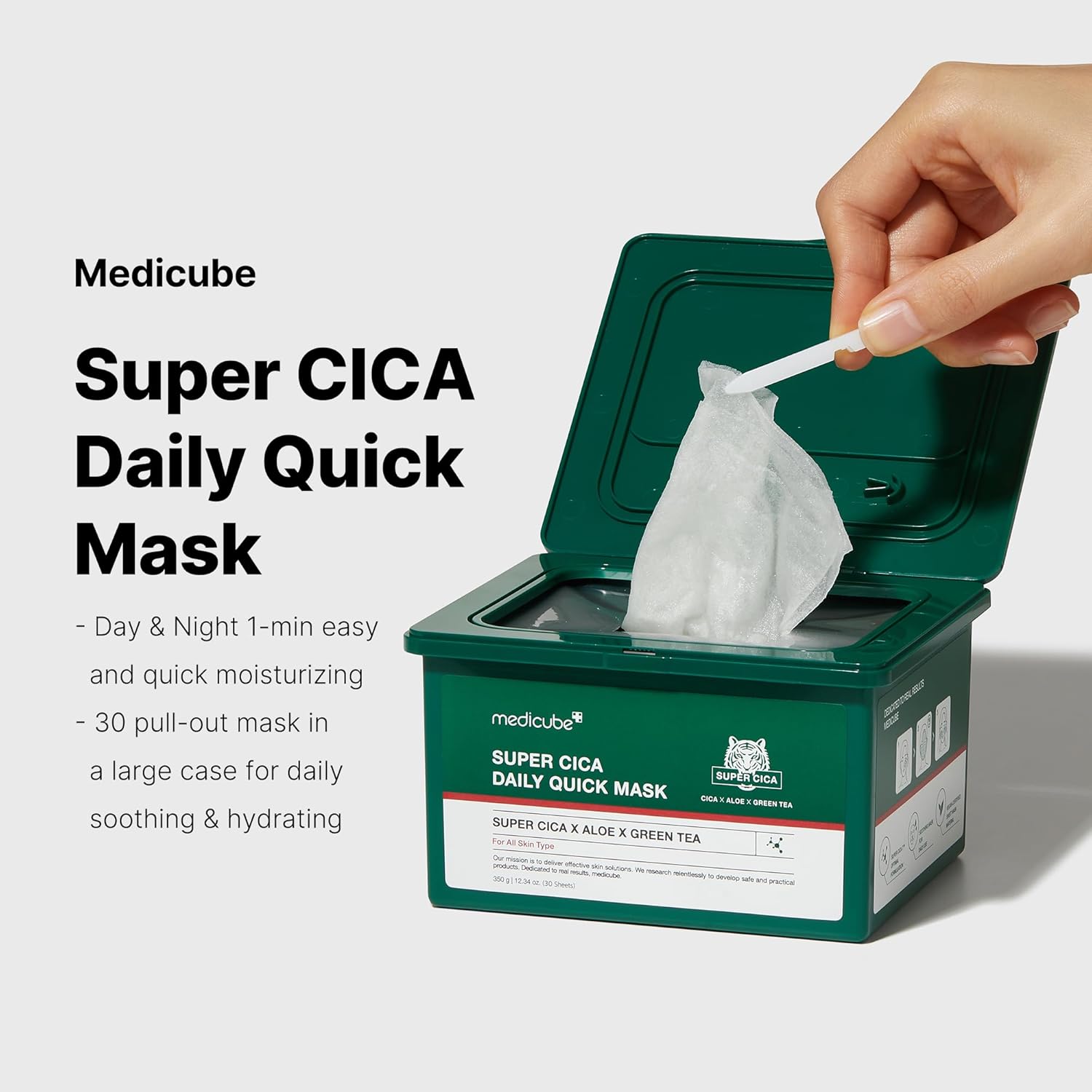 Super Cica Daily Quick Masks day and night