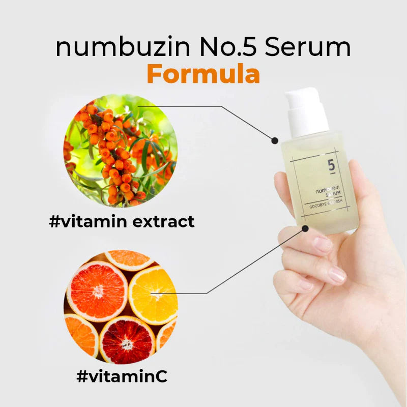 No.5 Goodbye Blemish Serum formula