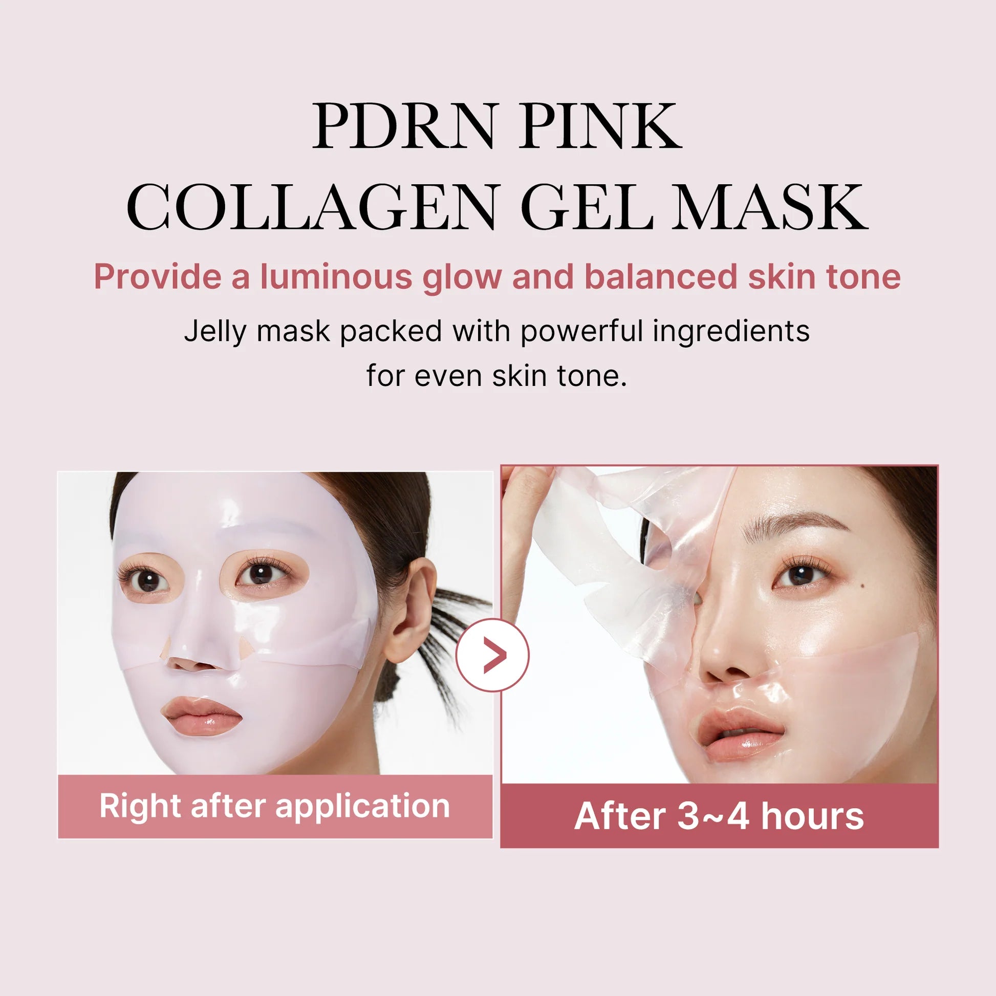 MEDICUBE PDRN COLLAGEM GEL MASK RESULTS