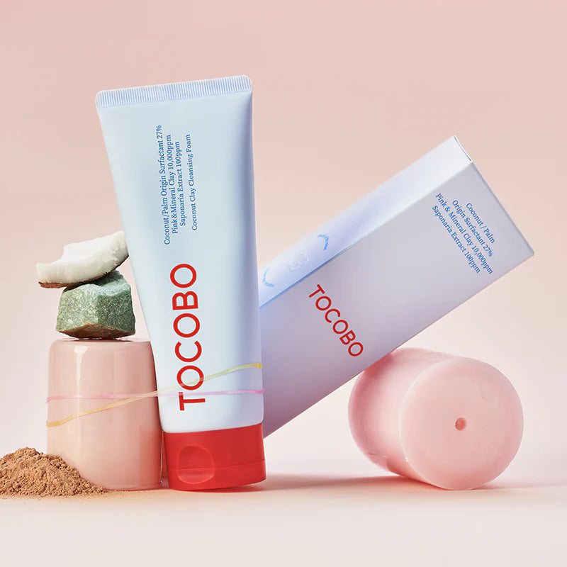 Tocobo Coconut Clay Cleansing Foam Packaging