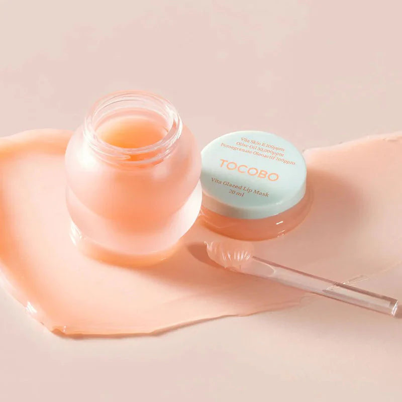 Tocobo Vita Glazed Lip Mask texture