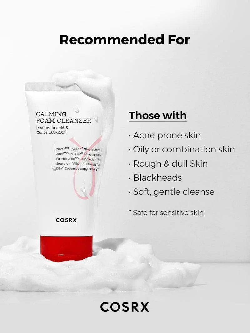 AC Calming Foam cleanser