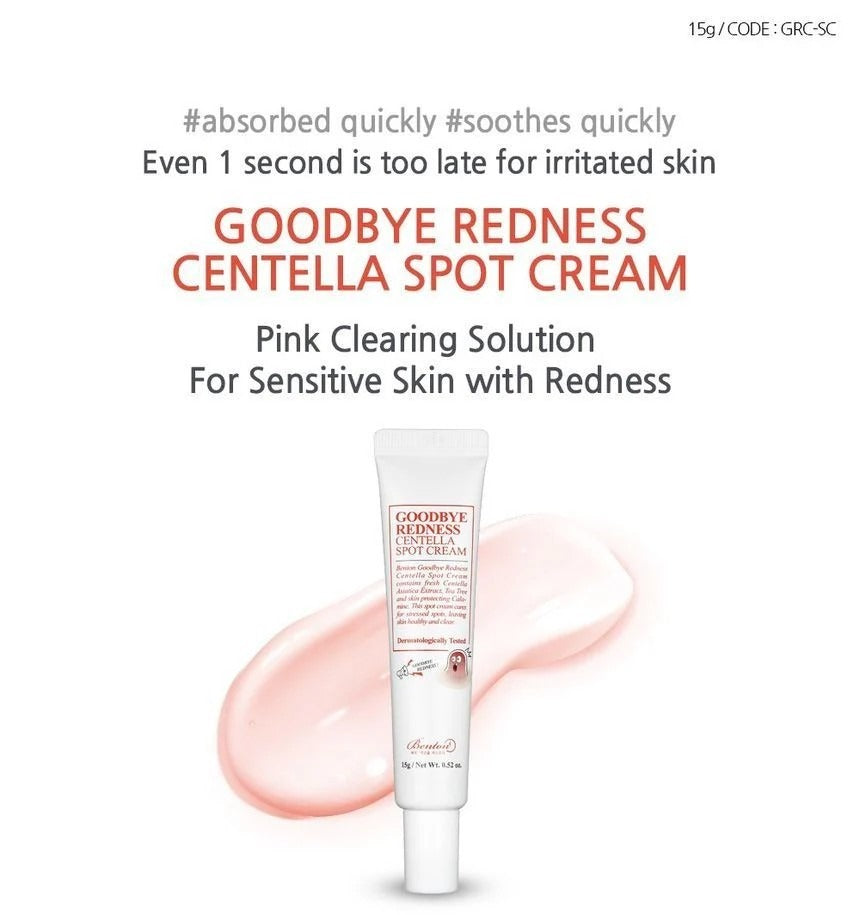 Goodbye Redness Centella Spot Cream FOR SENSITIVE SKIN