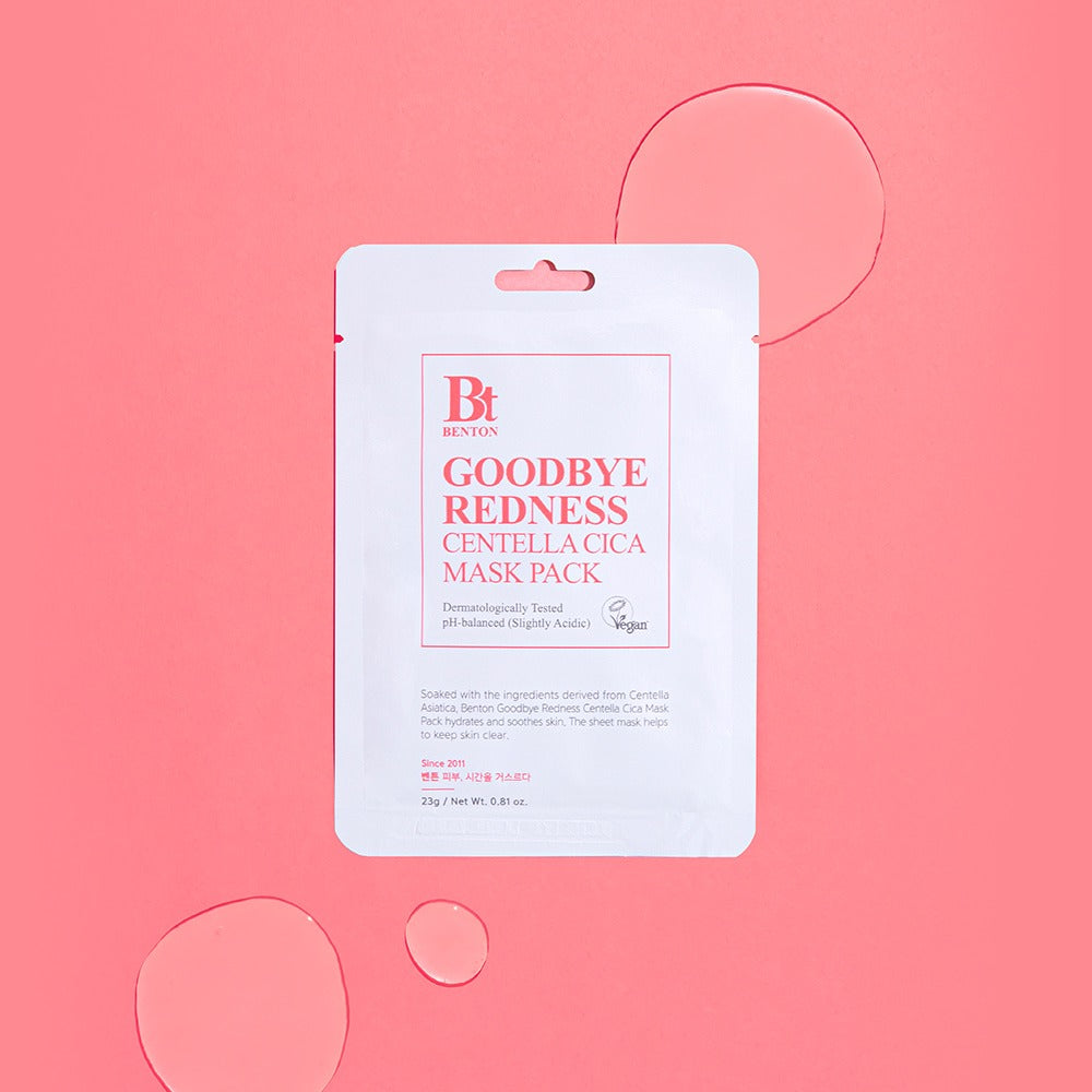 Benton Goodbye Redness Centella Mask Pack texture