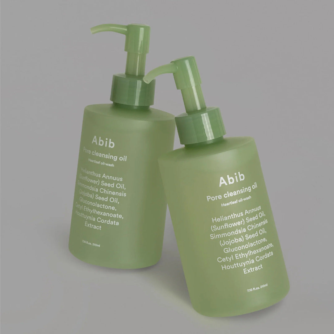 Abib cleansing oil pump bottles