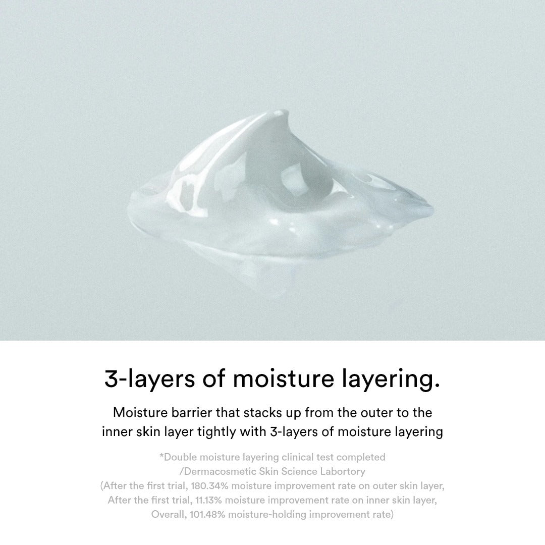 3-layers of moisture layering